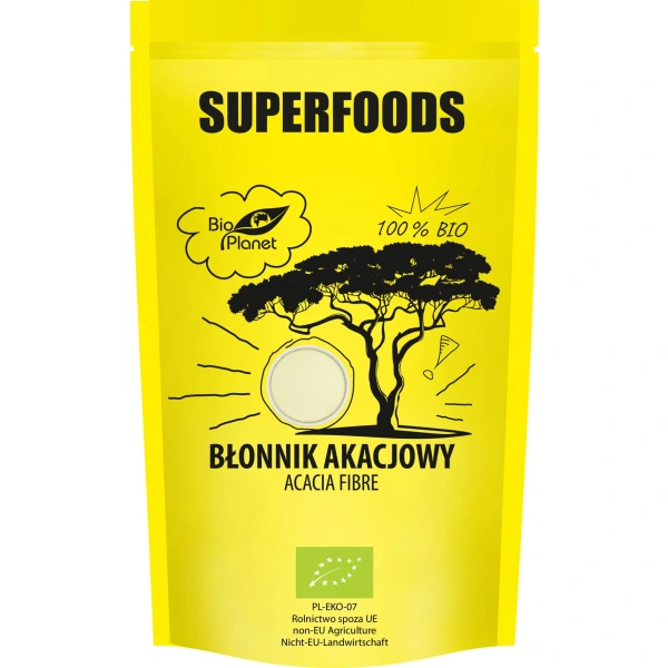 Błonnik akacjowy bio 150 g - bio planet