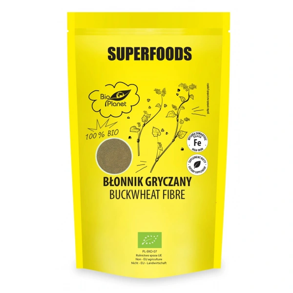 Błonnik gryczany bio 200 g - bio planet
