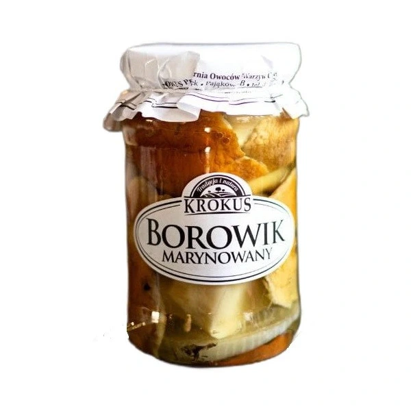 Borowik marynowany bezglutenowy 360 g (190 g) - krokus