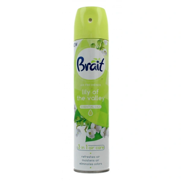 Brait Air Care 3in1 Odświeżacz powietrza klasyczny Lily of the Valley  300ml