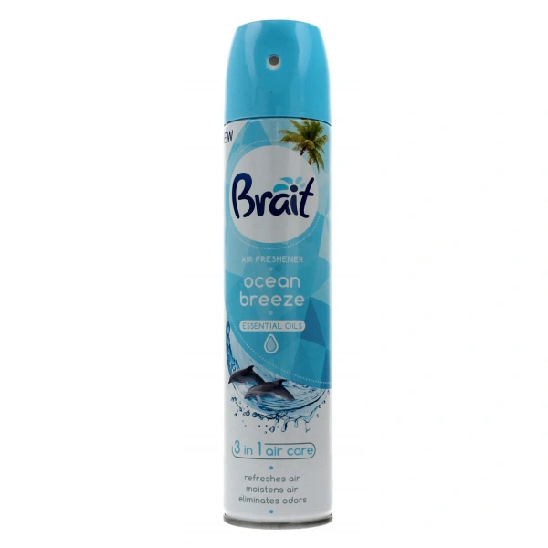Brait Air Care 3in1 Odświeżacz powietrza klasyczny Ocean Breeze  300ml