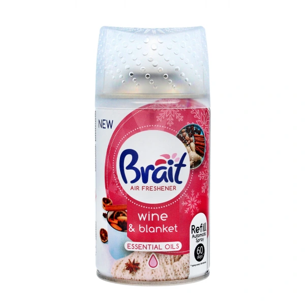 Brait Air Freshener Odświeżacz automatyczny - zapas Wine & Blanket  250ml