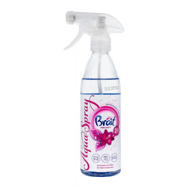 Brait Aqua Spray Wodny Odświeżacz powietrza 2w1 - Pink Party 425g