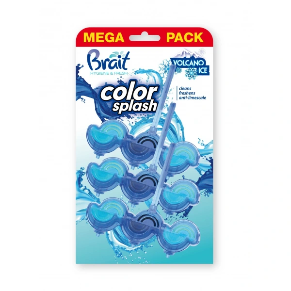 BRAIT Color Splash Kostka WC Volcano Ice 3 x 45 g