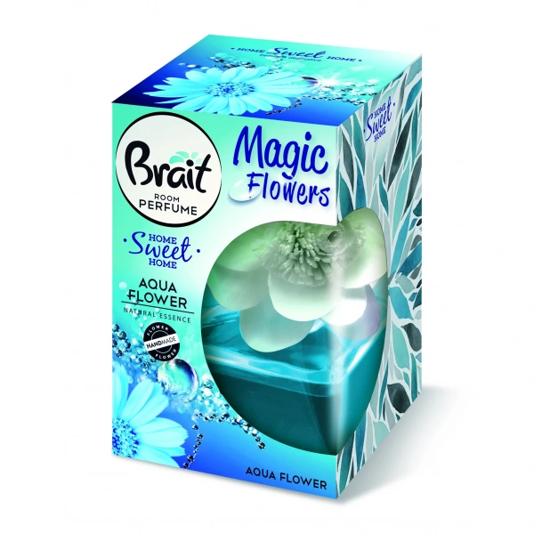 Brait Magic Flower Dekoracyjny Odświeżacz powietrza Aqua Flower  75ml