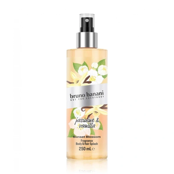 BRUNO BANANI Body Mist Sunset Bloom Mgiełka do ciała Jasmine & Vanilla 250 ml