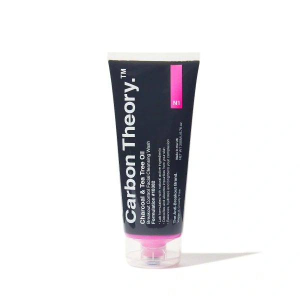 CARBON THEORY Charcoal & Tea Tree Oil Żel do mycia twarzy Facial Cleasing Wash