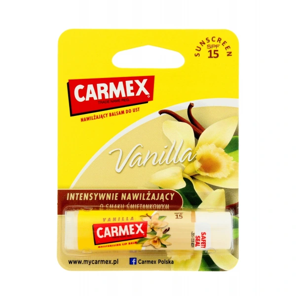 Carmex Pomadka ochronna w sztyfcie Wanilia  4,25g