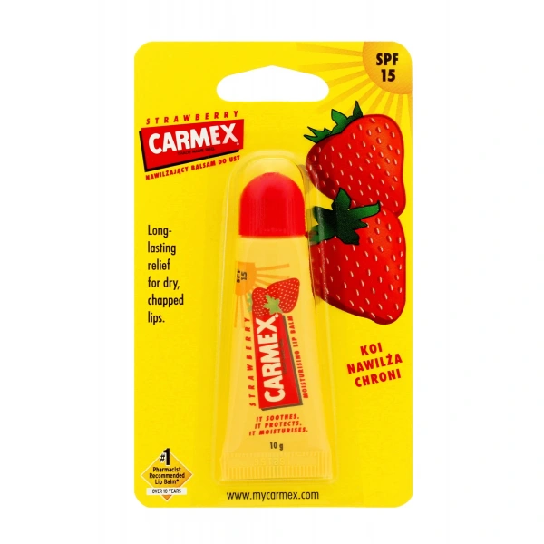 Carmex Pomadka ochronna w tubce truskawkowa 10g