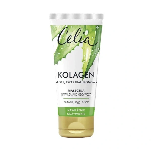 CELIA Kolagan Maseczka do twarzy nawilżająco-odżywcza 60 ml