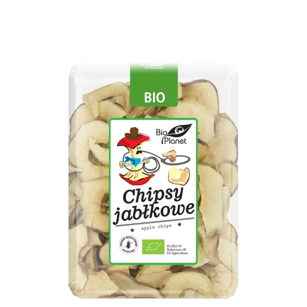 Chipsy jabłkowe bezglutenowe bio 100 g - bio planet