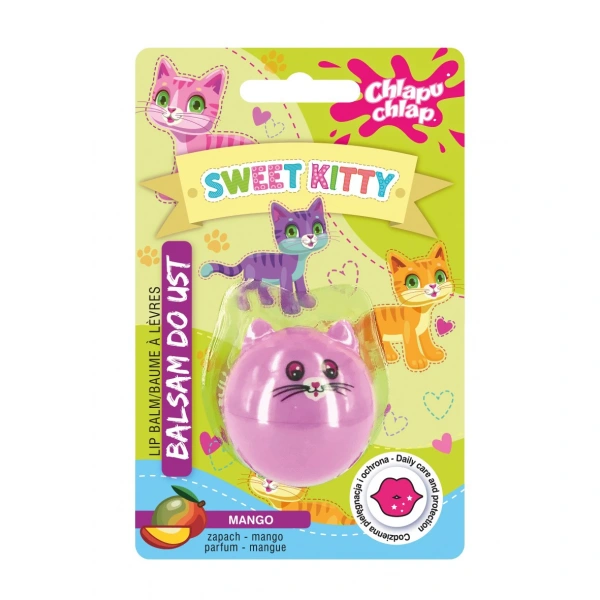CHLAPU CHLAP Błyszczyk do ust Sweet Kitty - mango 1szt