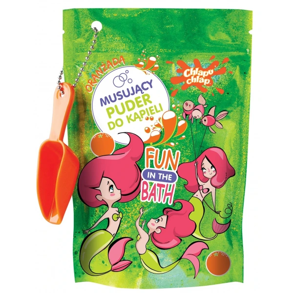 CHLAPU CHLAP Puder do kąpieli  - Oranżada 150g