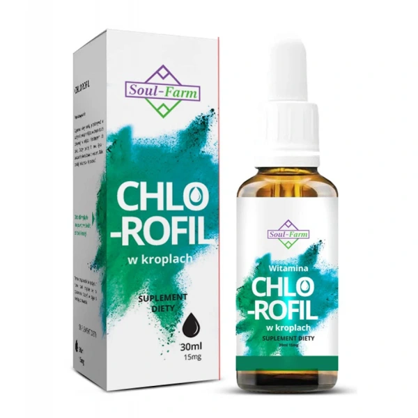 Chlorofil w kroplach 30 ml - soul farm