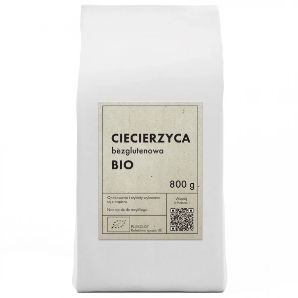 Ciecierzyca bezglutenowa bio 800 g - the planet