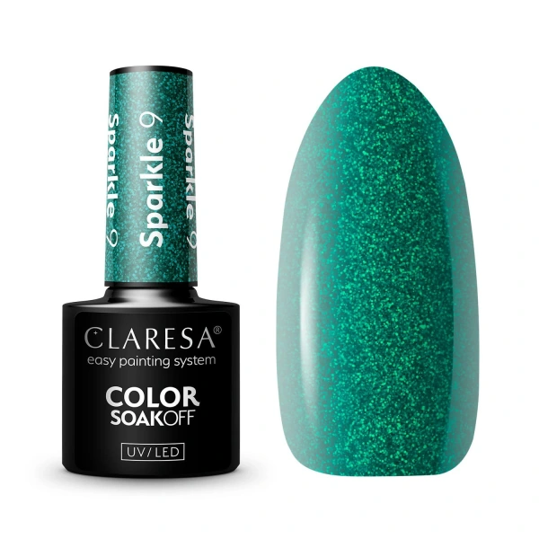 CLARES Lakier hybrydowy Sparkle nr 9  5g