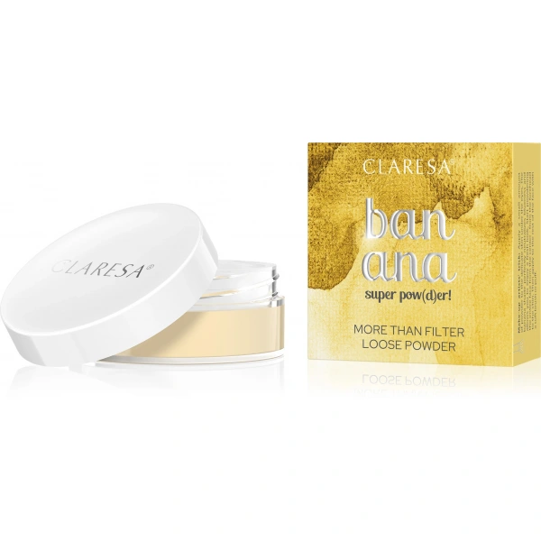 CLARESA Bananowy Puder sypki BANANA SUPER POW(D)ER! 12g