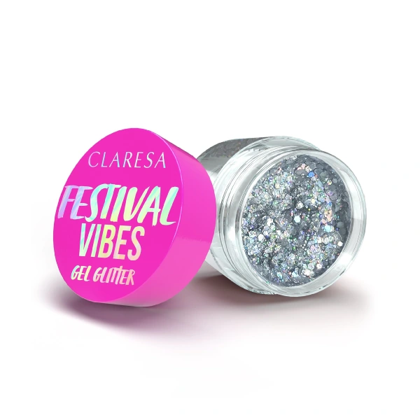 CLARESA Festival Vibes Brokat z żelu - I Don`t Care 03 9,5 g