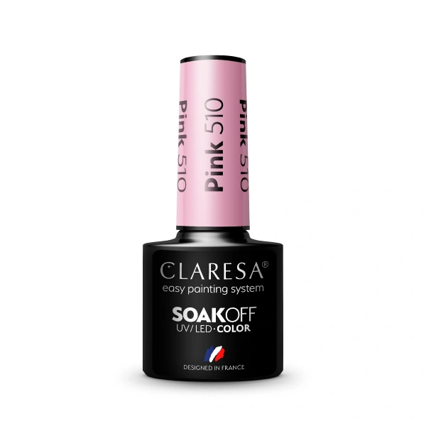 CLARESA Lakier hybrydowy Pink nr 510  5g