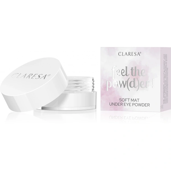 CLARESA Puder sypki pod oczy Feel The Pow(D)er! nr 01 white 6g
