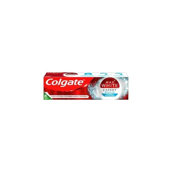 COLGATE Max White Expert Micellar Pasta do zębów z profesjonalnym składnikiem wybielającym 75 ml