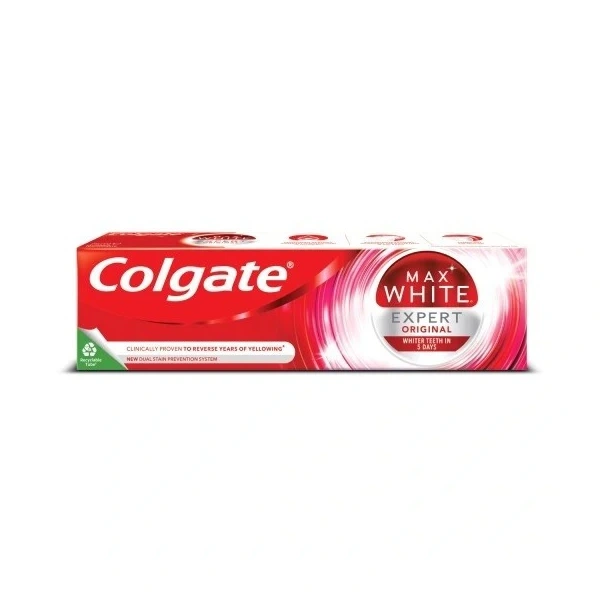 COLGATE Max White Expert Orginal Pasta do zębów z profesjonalnym składnikiem wybielającym 75 ml