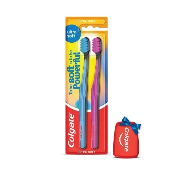 COLGATE Ultra Soft Szczoteczka do zębów Duopack 1 op. - 2 szt.