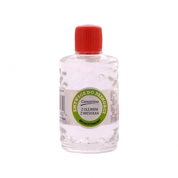 Concertino Zmywacz do paznokci z olejkiem z wiesiołka - bez acetonu 50ml