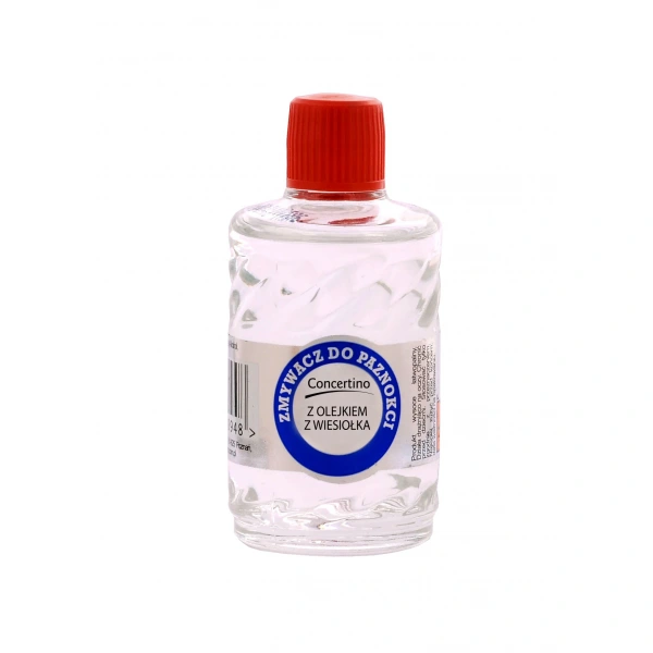 Concertino Zmywacz do paznokci z olejkiem z wiesiołka - z acetonem 50ml