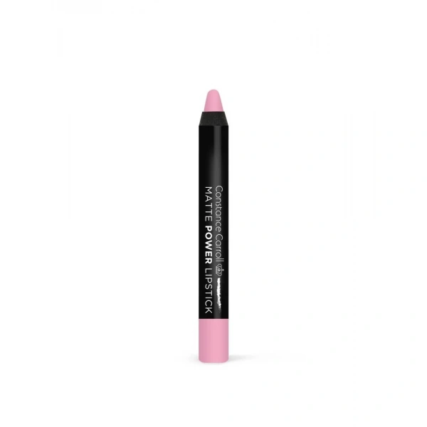 Constance Carroll Matte Power Lipstick Pomadka matowa w kredce nr 01 Nude Rose  1szt