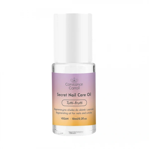 CONSTANCE CARROLL Secret Nail Care Oil Regeneracyjna Oliwka do skórek i paznokci - Tutti Frutti 10ml