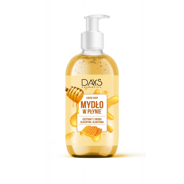 DAYS COSMETICS Mydło w płynie z ekstraktem z miodu 500 ml