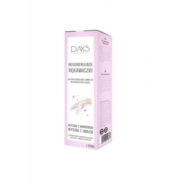 DAYS COSMETICS Rękawiczki regenerujące do rąk - 1 para