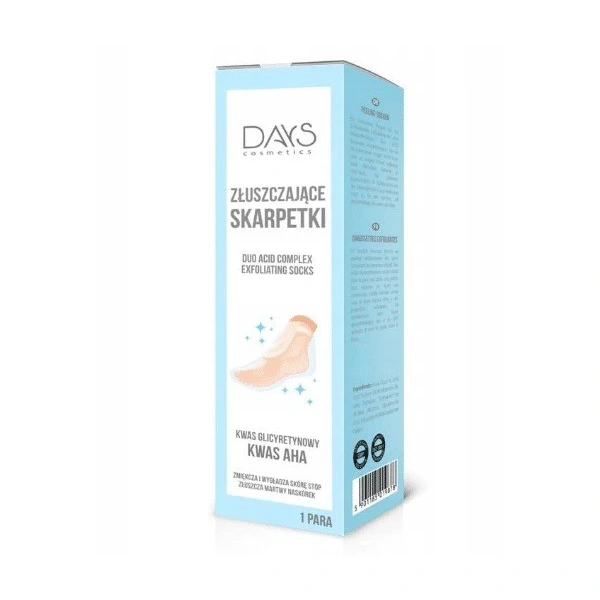 DAYS Cosmetics skarpetki złuszczające do stóp 1 para