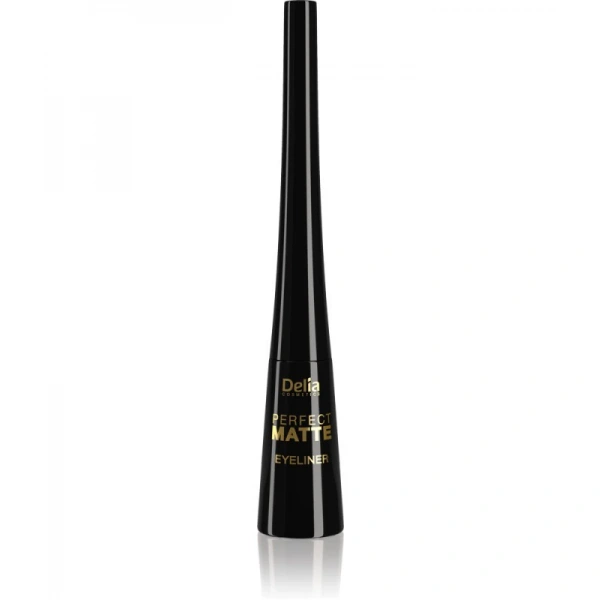 Delia Cosmetics Shape Master Eyeliner matowy w płynie PERFECT MATTE - Brown 4ml