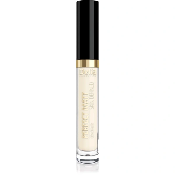 Delia Cosmetics Skin Defined Korektor matujący Perfect Matt nr 02 Ivory 3g