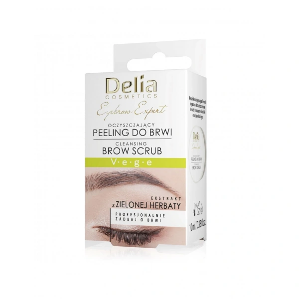 DELIA Eyebrow Expert Peeling do brwi oczyszczający 10 ml