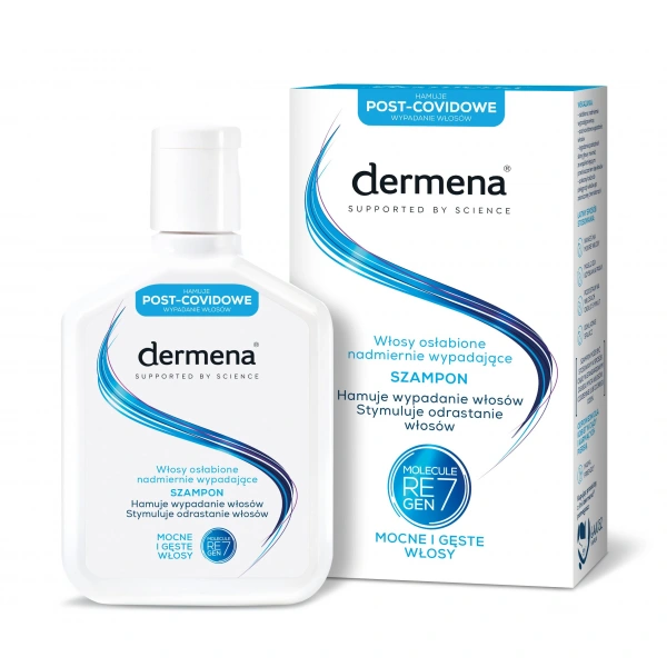 Dermena Supported By Science Szampon hamujący wypadanie włosów - 200ml