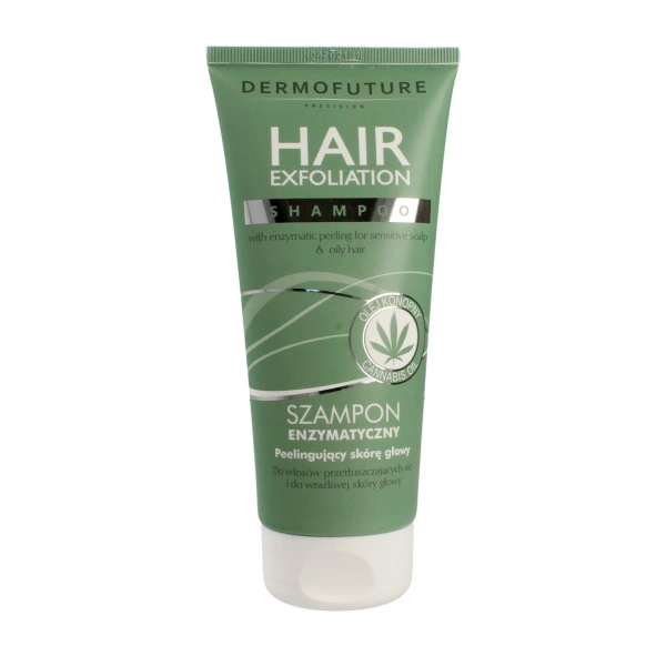 Dermofuture Precision Hair Exfoliation Szampon enzymatyczny peelingujący  200ml