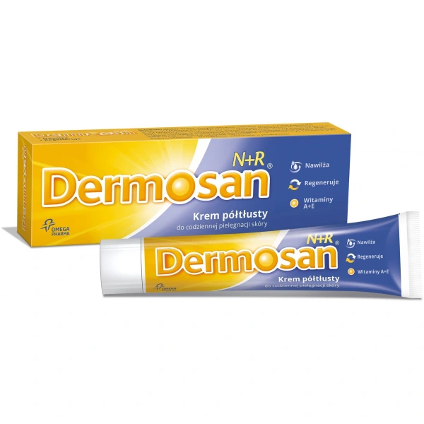 DERMOSAN Krem półtłusty do codziennej pielęgnacji skóry N+R 40 g