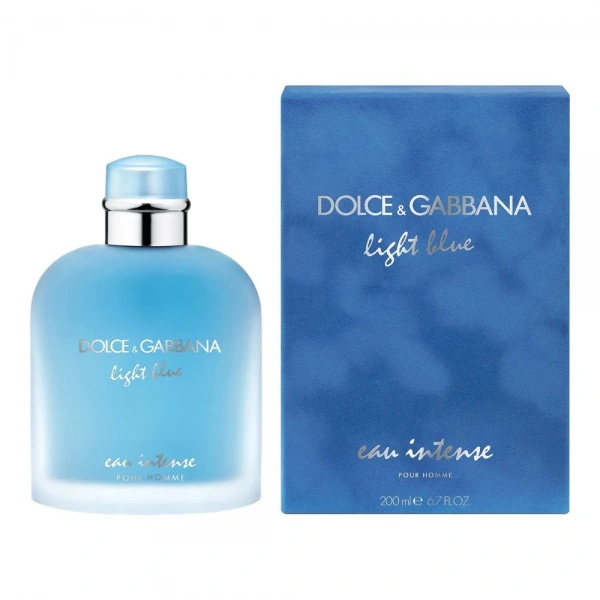 DOLCE&GABBANA Light Blue Men Eau Intense Pour Homme woda perfumowana 200 ml