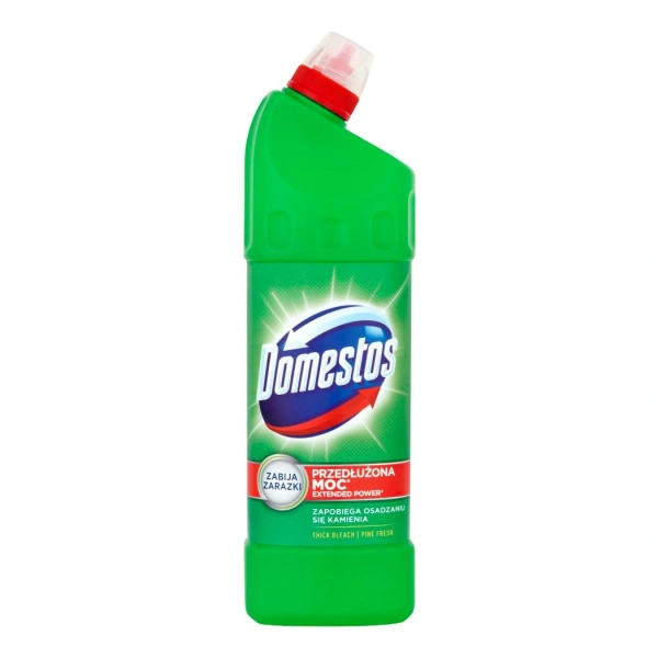 DOMESTOS Przedłużona Moc Płyn do WC oczyszczająco-dezynfekujący Pine Fresh 1000 ml