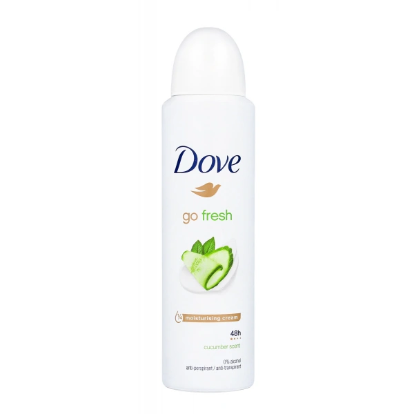 DOVE Go Fresh Antyperspirant damski w sprayu Cucumber Scent 150 ml