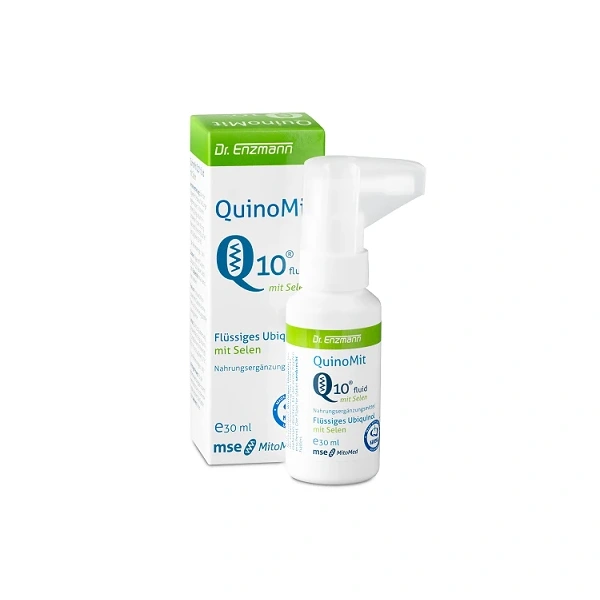 DR. ENZMANN MSE QuinoMit Q10 fluid z selenem (30 ml)