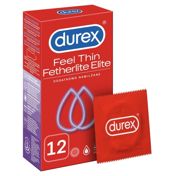 Durex Prezerwatywy Fetherlite Elite 12 szt