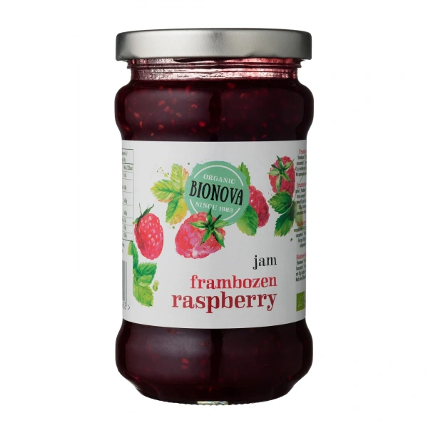Dżem malinowy bio 340 g - bionova