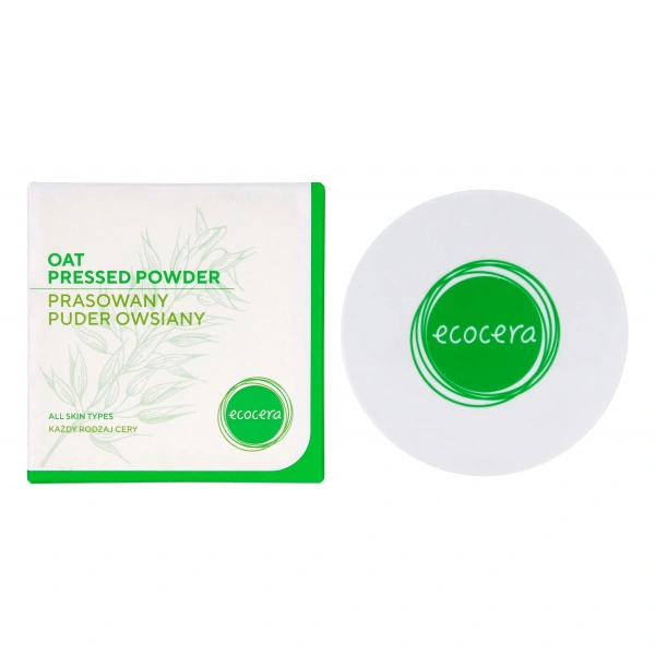 ECOCERA Puder prasowany owsiany - każdy rodzaj cery 10g
