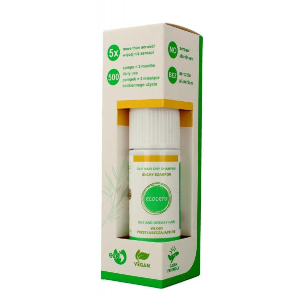 ECOCERA Suchy szampon do włosów przetłuszczających się  15g