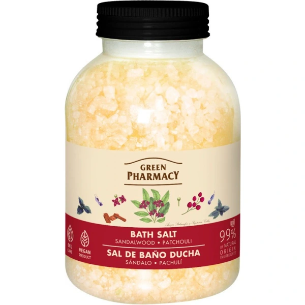 ELFA BODY Sól d/kąpieli 1000g Drzewo sandałowe&