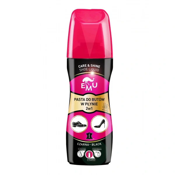 EMU Pasata w płynie do butów-czarna 75ml